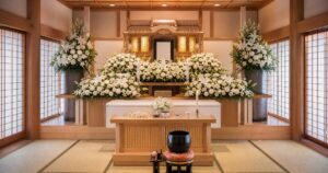 一日葬の祭壇イメージ