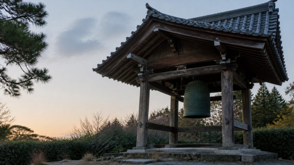 除夜の鐘を辞めるお寺が続出！？という嘘記事に見る今の世の中。の内容を表したイメージ画像