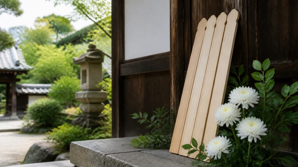 卒塔婆とは｜意味・依頼方法・宗派による違いの内容を表したイメージ画像