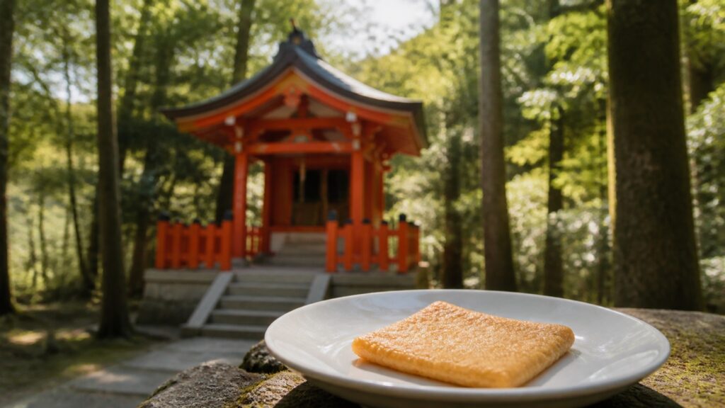 お稲荷さんに油揚げを供えるのはなぜ？狐との関係と由来の内容を表したイメージ画像