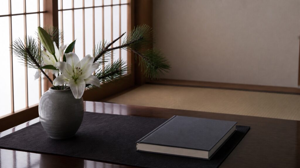 喪中におけるお正月の過ごし方についての内容を表したイメージ画像